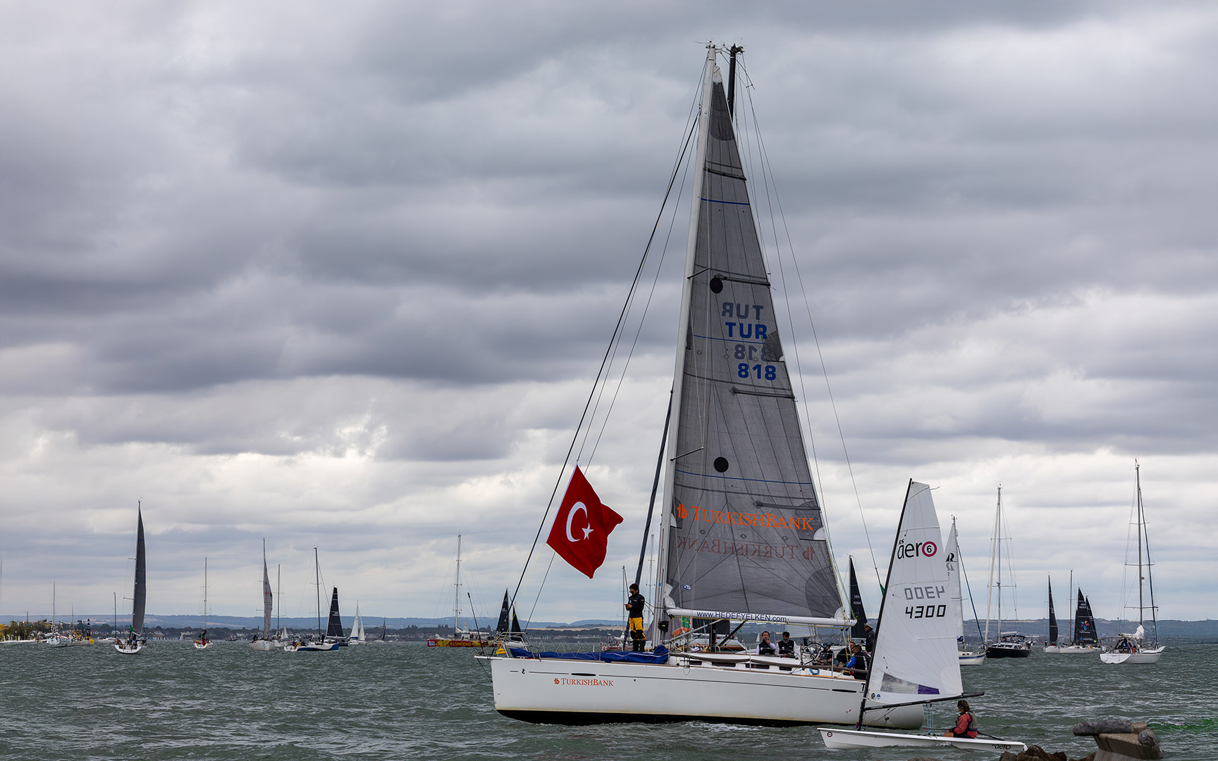 İlk Türk Ekip Rolex Fastnet 2025’te | TurkishBank F35 Express TUR 818